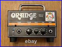 Orange Amp Micro Dark 20w Amp Head with upgraded Sylvania Long Plate Vintage Tube