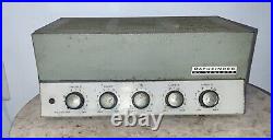 Original Vtg Newcomb Pathfinder E-20 Tube PA Guitar Amplifier -Amperex BB EL84's
