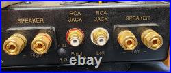 PAIR OF CUSTOM AUDIO Model SE-1 Vintage Tube Amplifier With 5 Tubes