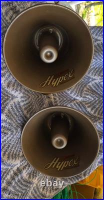 PAIR Vintage Jensen Hypex VH-91A-ST-942 Metal Loud Speaker Horn HiFi Tube Amp 2