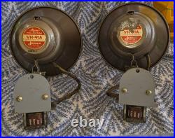 PAIR Vintage Jensen Hypex VH-91A-ST-942 Metal Loud Speaker Horn HiFi Tube Amp 2