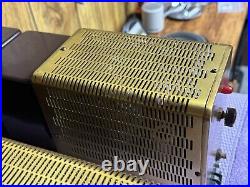 PAIR- Vintage=MONO-BLOCK Fisher Model 100 Tube Amplifiers (2) MINT= Serviced