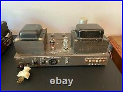 PAIR of Vintage Eico HF-30 Tube Amplifiers Rare Monoblocks for Rebuild