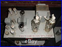 PAIR vintage BALLANTYNE MX24 Theater Mono Tube Amplifier western electric