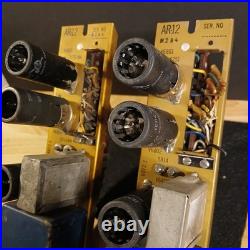Pair 1960's Vintage ADC 5751 Tube Type Pre-Amplifier Assembly AR-12 6072-1 MD1
