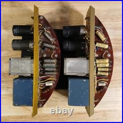 Pair 1960's Vintage ADC 5751 Tube Type Pre-Amplifier Assembly AR-12 6072-1 MD1
