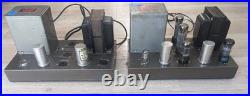 Pair (2) EICO HF-60 Mono Tube Amplifiers EL34/6CA7 Acrosound TD-330 Transformer