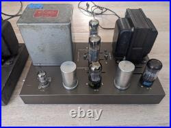 Pair (2) EICO HF-60 Mono Tube Amplifiers EL34/6CA7 Acrosound TD-330 Transformer