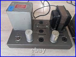 Pair (2) EICO HF-60 Mono Tube Amplifiers EL34/6CA7 Acrosound TD-330 Transformer