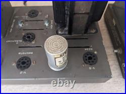 Pair (2) EICO HF-60 Mono Tube Amplifiers EL34/6CA7 Acrosound TD-330 Transformer