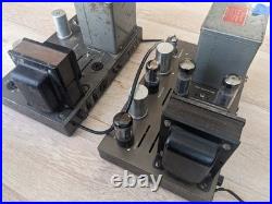 Pair (2) EICO HF-60 Mono Tube Amplifiers EL34/6CA7 Acrosound TD-330 Transformer