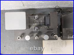 Pair (2) EICO HF-60 Mono Tube Amplifiers EL34/6CA7 Sold As For Parts Estate Find