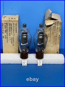 Pair Of Vintage Rca 811a Tubes For Collins, Ameritron Amplifier