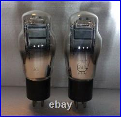 Pair Triode Power 2A3 Tube Vintage SINGLE PLATE Foremost A1 TRIODE Amplifier