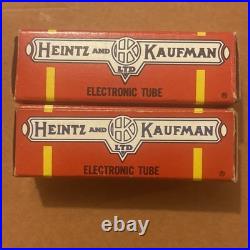 Pair Tung SOL Rebrand NOS 12AX7 NIB Vintage Antique Audio Amp Heintz & Kaufman