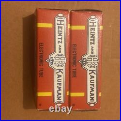 Pair Tung SOL Rebrand NOS 12AX7 NIB Vintage Antique Audio Amp Heintz & Kaufman