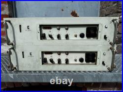 Pair VINTAGE V150 TUBE AMPLIFIER 50W Funkwerk-Kölleda RFT GERMANY EL34 Lorenz