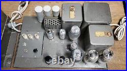 Pair Vintage Altec 1420A Mono 6L6 PP Tube Amplifier Western Electric