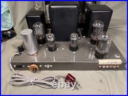Pair Vintage Heathkit W4AM 5881 Tube / Valve Mono Amplifiers Clean & Working