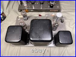 Pair Vintage Heathkit W4AM 5881 Tube / Valve Mono Amplifiers Clean & Working