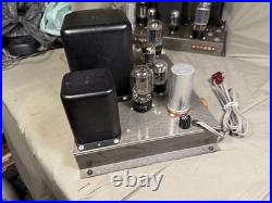 Pair Vintage Heathkit W4AM 5881 Tube / Valve Mono Amplifiers Clean & Working