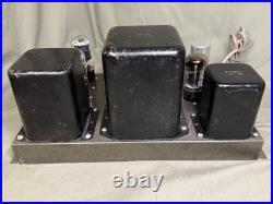 Pair Vintage Heathkit W4AM 5881 Tube / Valve Mono Amplifiers Clean & Working