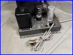 Pair Vintage Heathkit W4AM 5881 Tube / Valve Mono Amplifiers Clean & Working