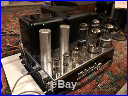 Pair Vintage Mcintosh Mc60 Tube Amplifiers Excellent