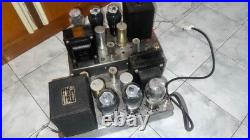 Pair Vintage Williamson Monoblock Tube Amplifiers! Unitran 6u38 Opt