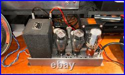 Pair Vintage Williamson Monoblock Tube Amplifiers! Unitran 6u38 Opt
