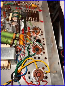 Pair Vintage Williamson Monoblock Tube Amplifiers! Unitran 6u38 Opt