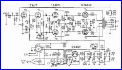 Pair Vintage Williamson Monoblock Tube Amplifiers! Unitran 6u38 Opt