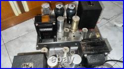 Pair Vintage Williamson Monoblock Tube Amplifiers! Unitran 6u38 Opt
