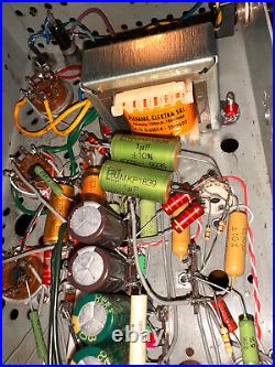 Pair Vintage Williamson W-5m Monoblock Tube Amplifiers! Unitran 6u38 Opt