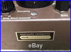 Pair of Original Marantz 2 Vintage Tube Amplifier Excellent Condition with Case