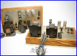 Pair of Vintage Altec 1568 Mono Tube Amplifiers / Peerless / EL34 6CG7 - KT#2