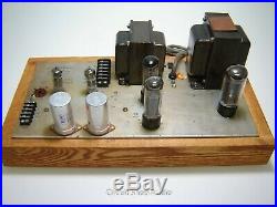 Pair of Vintage Altec 1568 Mono Tube Amplifiers / Peerless / EL34 6CG7 - KT#2