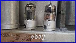 Pair of Vintage Ampex 620 Tube Amplifier Speakers