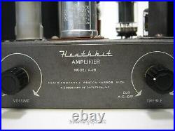 Pair of Vintage Heathkit A-9 Tube Amplifiers / 5881 KT1