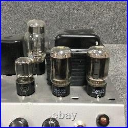 Pair of Vintage RCA MI-12222 Mono Tube Amplifiers Parts or Repair