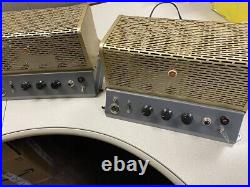 Pair of Vintage RCA MI-12222 Mono Tube Amplifiers Read Description No Tubes