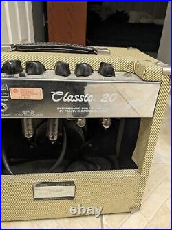 Peavey Classic 20 Vintage Tube Guitar Amplifier USED Amp Excellent Condition