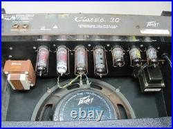 Peavey Classic 30 Tube Guitar Combo Amplifier Working Project Vintage USA Made