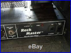Peavey Rockmaster Vintage Tube Amp 120W head Rare Ruggedized Matched 6L6GC Quads
