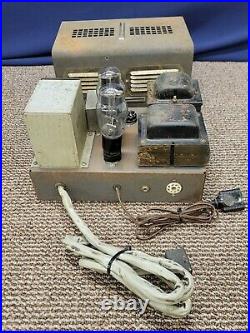 Philco Stancor Vacuum Power Tube Amplifier Radio Speaker RCA 83 Vintage USA