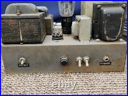 Philco Stancor Vacuum Power Tube Amplifier Radio Speaker RCA 83 Vintage USA