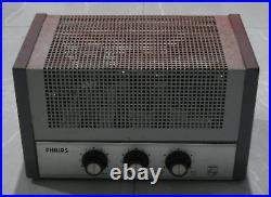 Philips EV4 38A Mono Valve Tube Amplifier Audio GC Vintage Rare
