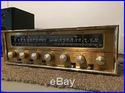 Pilot 602S A Stereo Receiver Am/fm Tube Amplifier Vintage El84 12ax7 Works