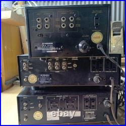 Pioneer SM-70 SF-70 OD-240 Vintage Tube Amplifier Audio Set Japan Power On