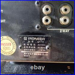 Pioneer SM-70 SF-70 OD-240 Vintage Tube Amplifier Audio Set Power Tested